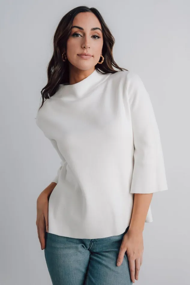 Baltic Born Sweaters Zola Bell Sleeve Sweater Off White 8211 Women Baltic Born Sweaters Zola Bell Sleeve Sweater Off White 8211 Women