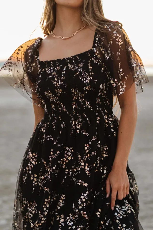 Baltic Born The Guest Edit Cassandra Tulle Maxi Dress Metallic Black 8211 Women Baltic Born The Guest Edit Cassandra Tulle Maxi Dress Metallic Black 8211 Women