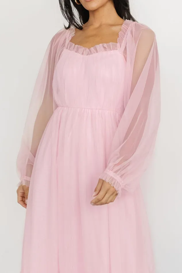 Baltic Born The Guest Edit Cleobelle Maxi Dress Rosy Pink 8211 Women Baltic Born The Guest Edit Cleobelle Maxi Dress Rosy Pink 8211 Women