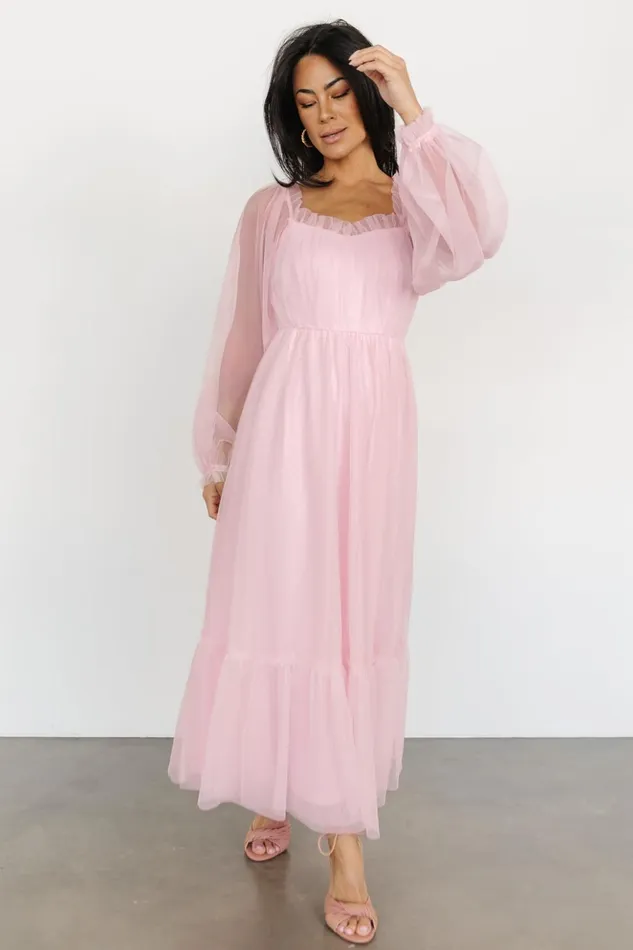 Baltic Born The Guest Edit Cleobelle Maxi Dress Rosy Pink 8211 Women Baltic Born The Guest Edit Cleobelle Maxi Dress Rosy Pink 8211 Women