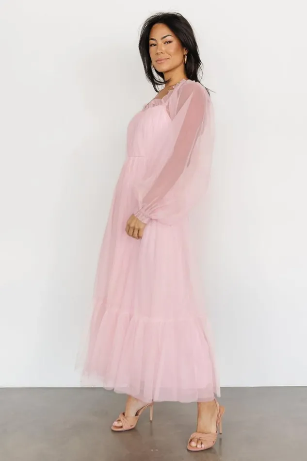 Baltic Born The Guest Edit Cleobelle Maxi Dress Rosy Pink 8211 Women Baltic Born The Guest Edit Cleobelle Maxi Dress Rosy Pink 8211 Women