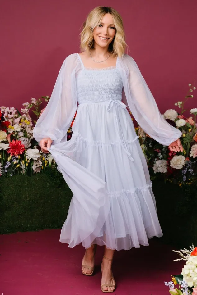 Baltic Born The Guest Edit Katrina Tulle Maxi Dress Peri Blue 8211 Women Baltic Born The Guest Edit Katrina Tulle Maxi Dress Peri Blue 8211 Women