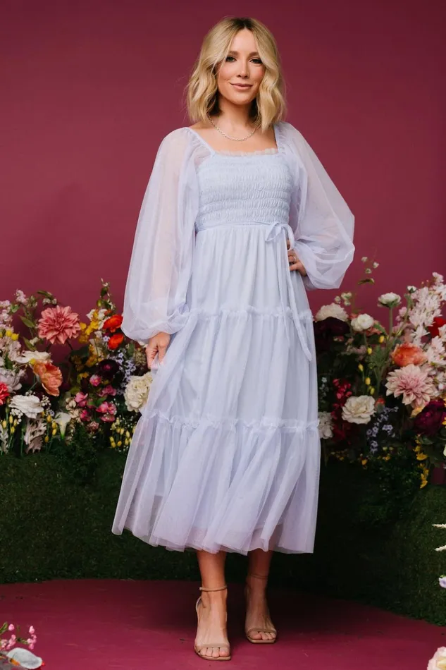 Baltic Born The Guest Edit Katrina Tulle Maxi Dress Peri Blue 8211 Women Baltic Born The Guest Edit Katrina Tulle Maxi Dress Peri Blue 8211 Women