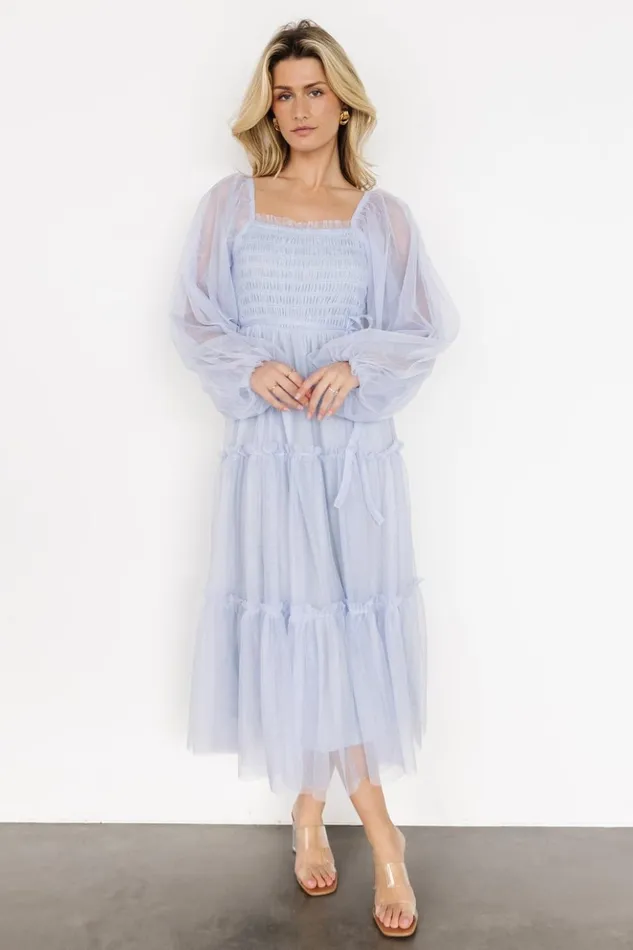 Baltic Born The Guest Edit Katrina Tulle Maxi Dress Peri Blue 8211 Women Baltic Born The Guest Edit Katrina Tulle Maxi Dress Peri Blue 8211 Women