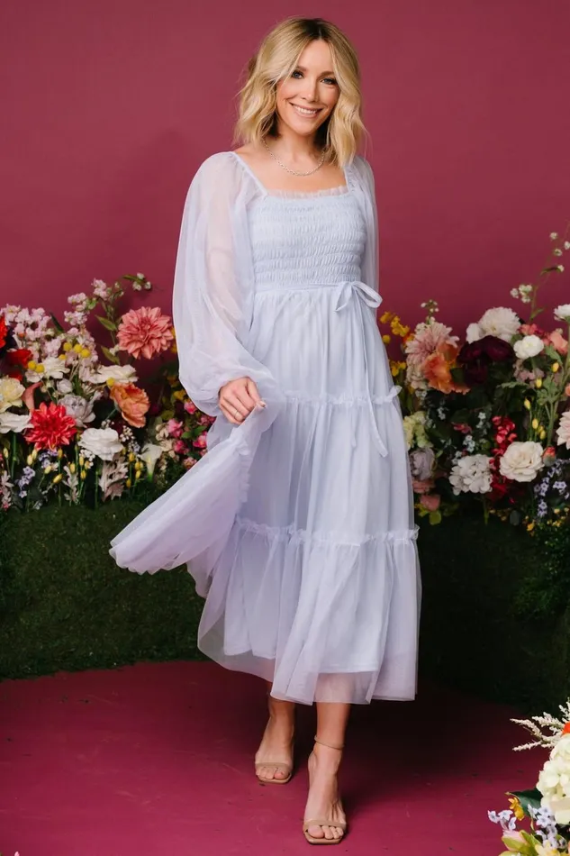Baltic Born The Guest Edit Katrina Tulle Maxi Dress Peri Blue 8211 Women Baltic Born The Guest Edit Katrina Tulle Maxi Dress Peri Blue 8211 Women