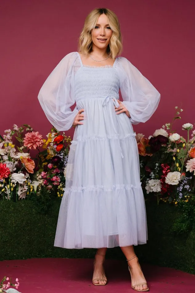 Baltic Born The Guest Edit Katrina Tulle Maxi Dress Peri Blue 8211 Women Baltic Born The Guest Edit Katrina Tulle Maxi Dress Peri Blue 8211 Women