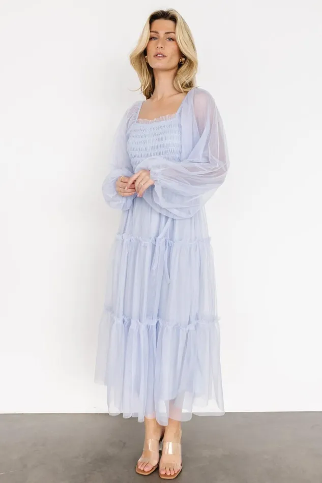Baltic Born The Guest Edit Katrina Tulle Maxi Dress Peri Blue 8211 Women Baltic Born The Guest Edit Katrina Tulle Maxi Dress Peri Blue 8211 Women
