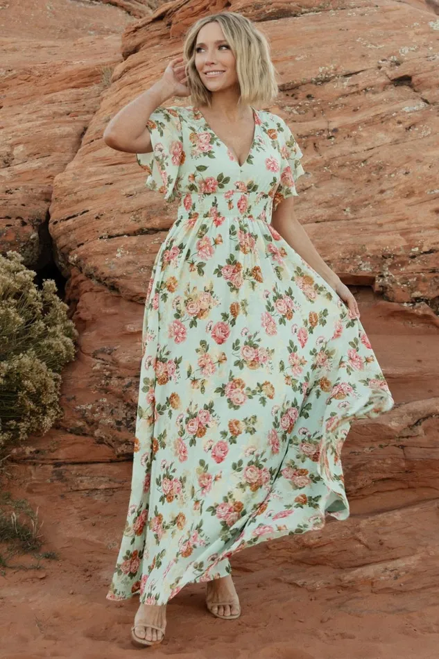 Baltic Born The Guest Edit Lynlee Metallic Maxi Dress Sage Pink 8211 Women Baltic Born The Guest Edit Lynlee Metallic Maxi Dress Sage Pink 8211 Women