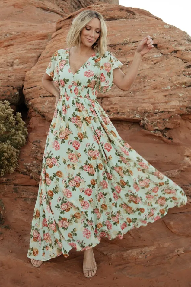 Baltic Born The Guest Edit Lynlee Metallic Maxi Dress Sage Pink 8211 Women Baltic Born The Guest Edit Lynlee Metallic Maxi Dress Sage Pink 8211 Women