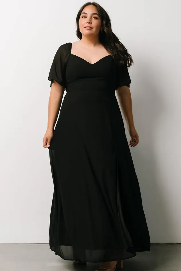 Baltic Born The Guest Edit Sierra Sweetheart Maxi Dress Black 8211 Women Baltic Born The Guest Edit Sierra Sweetheart Maxi Dress Black 8211 Women
