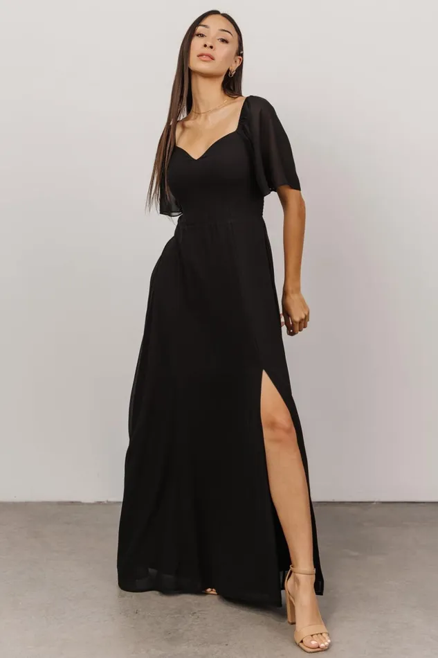 Baltic Born The Guest Edit Sierra Sweetheart Maxi Dress Black 8211 Women Baltic Born The Guest Edit Sierra Sweetheart Maxi Dress Black 8211 Women