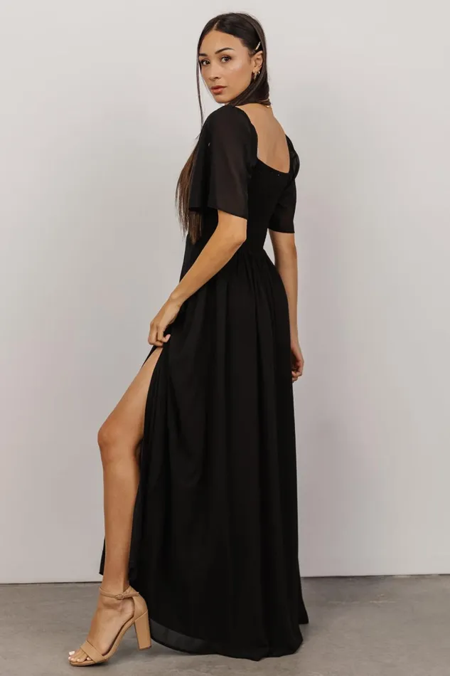 Baltic Born The Guest Edit Sierra Sweetheart Maxi Dress Black 8211 Women Baltic Born The Guest Edit Sierra Sweetheart Maxi Dress Black 8211 Women