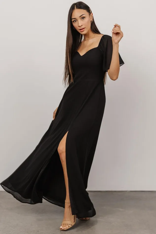 Baltic Born The Guest Edit Sierra Sweetheart Maxi Dress Black 8211 Women Baltic Born The Guest Edit Sierra Sweetheart Maxi Dress Black 8211 Women