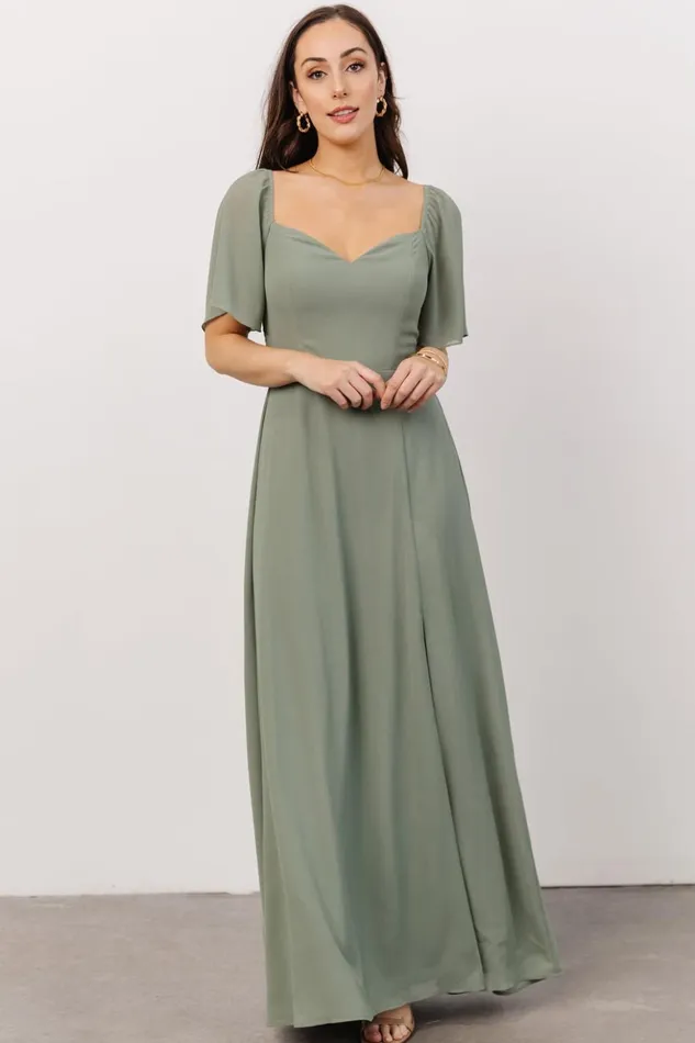 Baltic Born The Guest Edit Sierra Sweetheart Maxi Dress Eucalyptus 8211 Women Baltic Born The Guest Edit Sierra Sweetheart Maxi Dress Eucalyptus 8211 Women