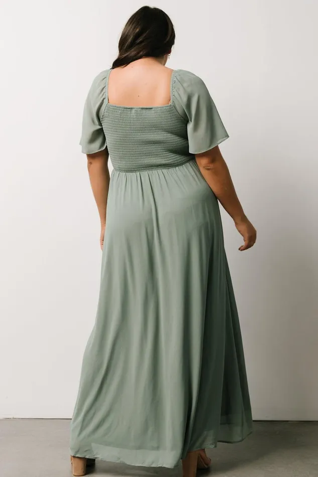 Baltic Born The Guest Edit Sierra Sweetheart Maxi Dress Eucalyptus 8211 Women Baltic Born The Guest Edit Sierra Sweetheart Maxi Dress Eucalyptus 8211 Women