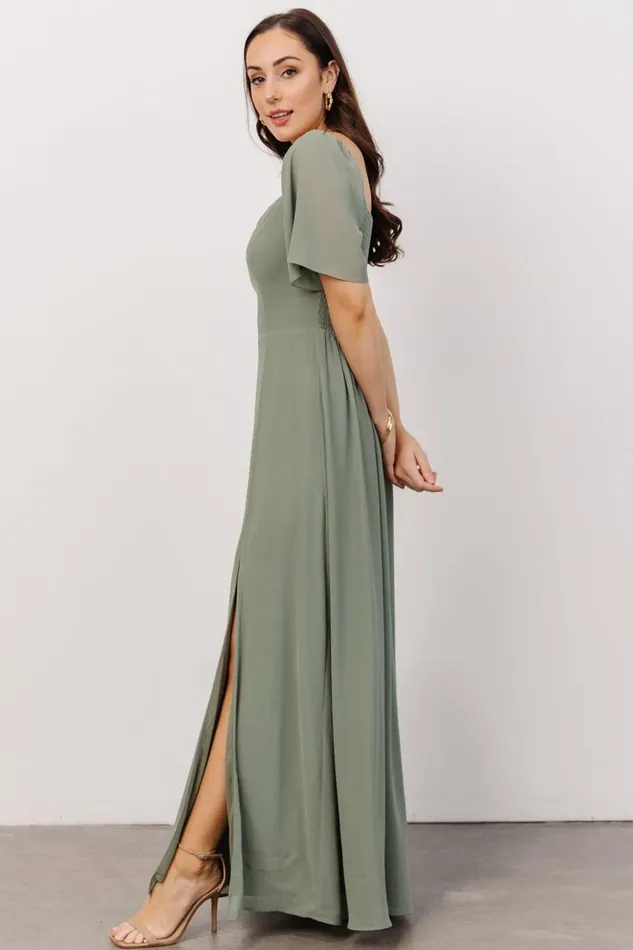 Baltic Born The Guest Edit Sierra Sweetheart Maxi Dress Eucalyptus 8211 Women Baltic Born The Guest Edit Sierra Sweetheart Maxi Dress Eucalyptus 8211 Women