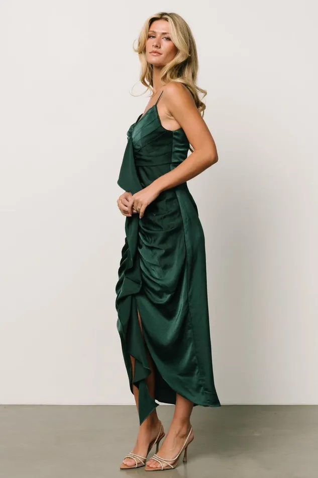 Baltic Born Tulle Styles Thessaly Maxi Dress Dark Green 8211 Women Baltic Born Tulle Styles Thessaly Maxi Dress Dark Green 8211 Women