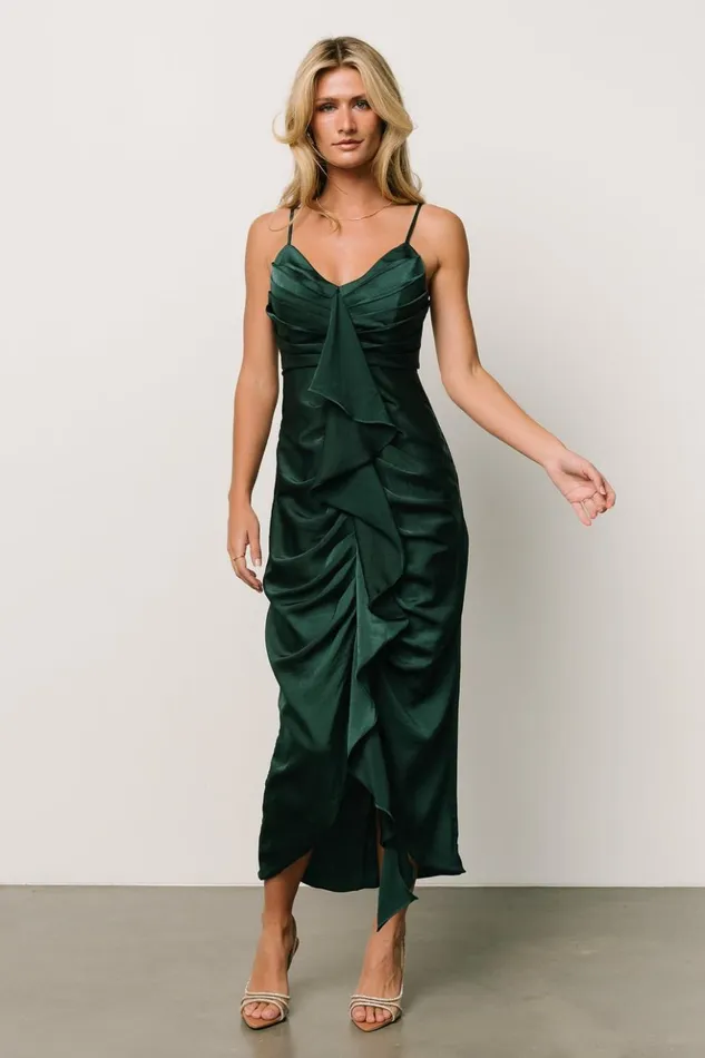 Baltic Born Tulle Styles Thessaly Maxi Dress Dark Green 8211 Women Baltic Born Tulle Styles Thessaly Maxi Dress Dark Green 8211 Women