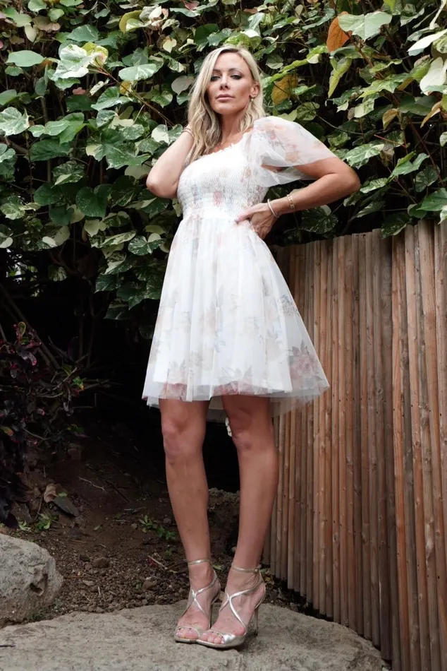 Baltic Born Tulle Styles Tivoli Tulle Short Dress White Multi 8211 Women Baltic Born Tulle Styles Tivoli Tulle Short Dress White Multi 8211 Women