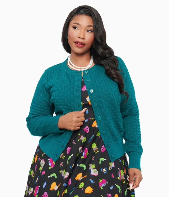 Banned Plus Size 1950s Green Katie Cardigan Clothing Unique Vintage Sweaters and Cardigans Banned Plus Size 1950s Green Katie Cardigan Clothing Unique Vintage Sweaters and Cardigans