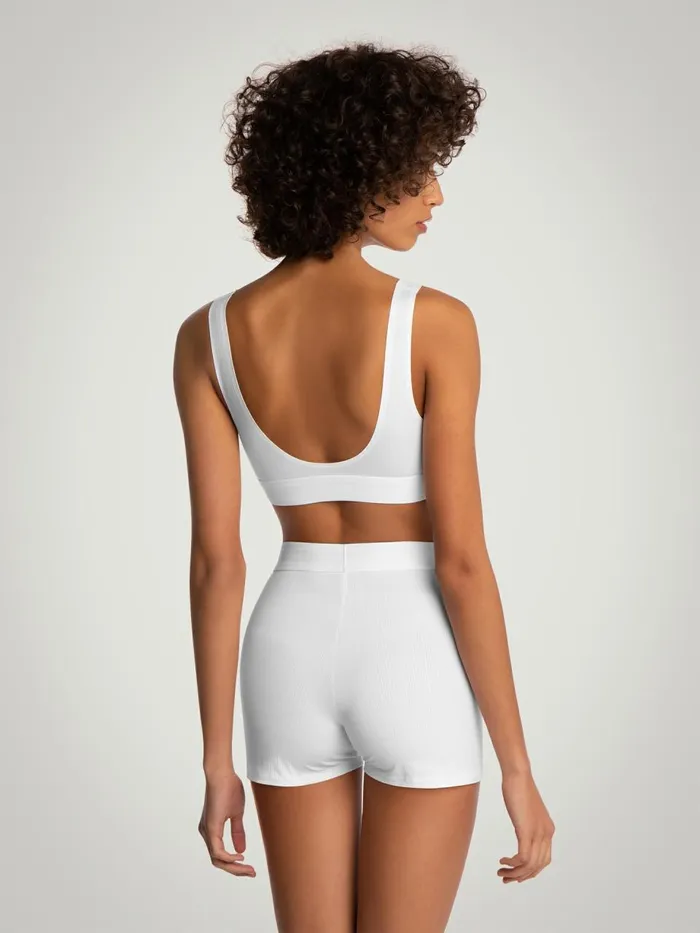 Beauty Cotton Biker Shorts Pearl Women Wolford Panties