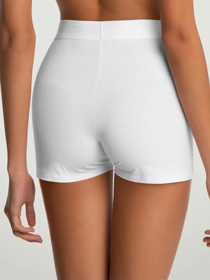 Beauty Cotton Biker Shorts Pearl Women Wolford Panties