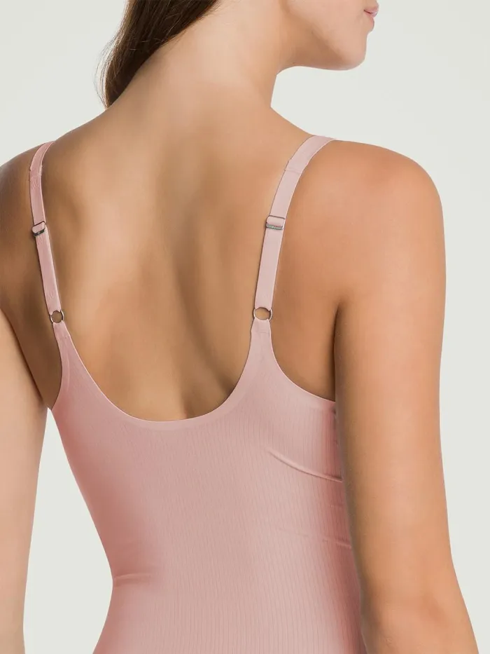 Beauty Cotton Bodysuit Powder Pink Women Wolford Bodysuits