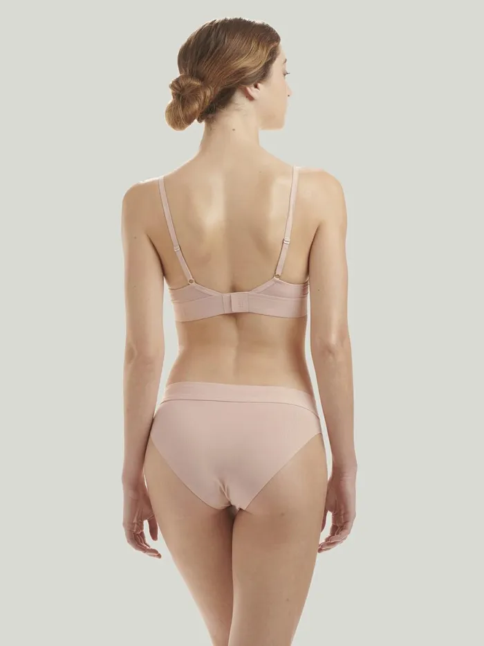 Beauty Cotton Full Cup Bra Powder Pink Women Wolford Bras