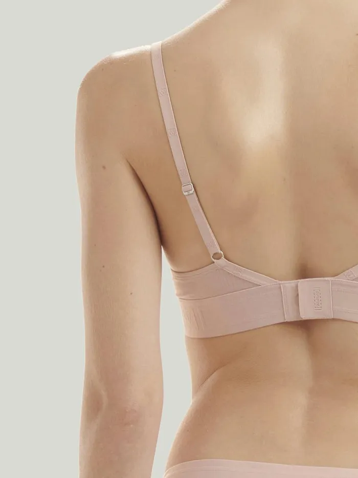 Beauty Cotton Full Cup Bra Powder Pink Women Wolford Bras