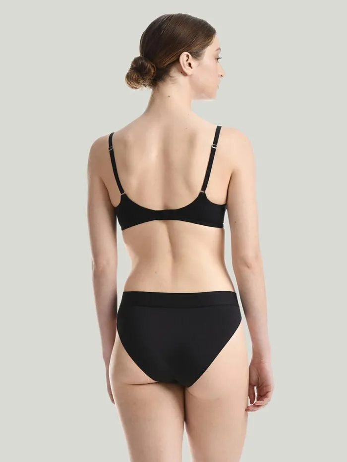 Beauty Cotton Skin Bra Black Women Wolford Bras