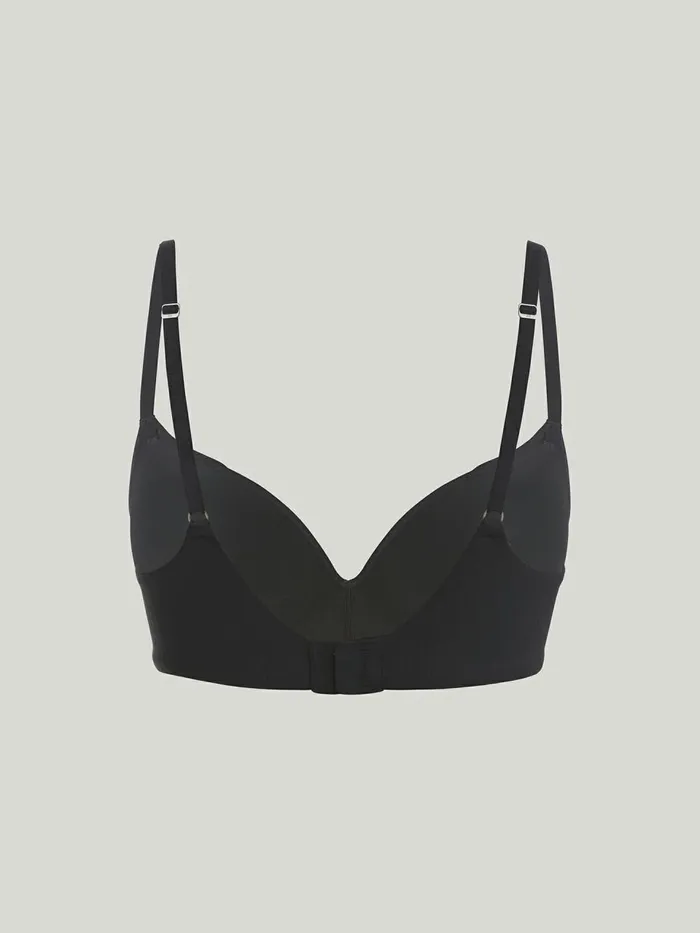 Beauty Cotton Skin Bra Black Women Wolford Bras