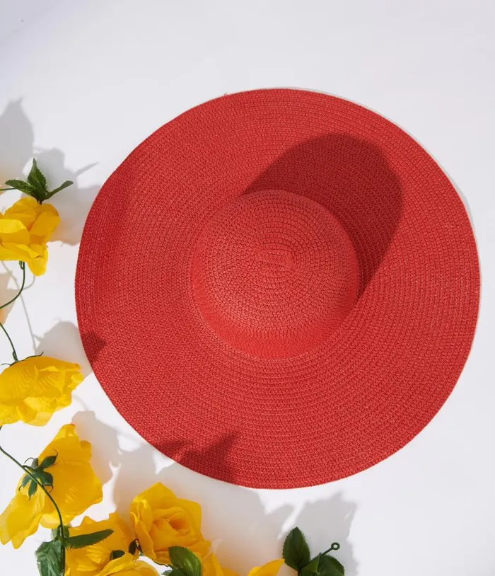 Big Red Sun Hat Accessories Unique Vintage Sun Hats