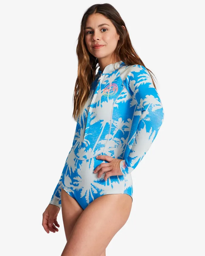 Billabong 11 Salty Dayz Light Long Sleeve Spring Suit Blue Hawaii Women Billabong Surf Capsule Billabong 11 Salty Dayz Light Long Sleeve Spring Suit Blue Hawaii Women Billabong Surf Capsule