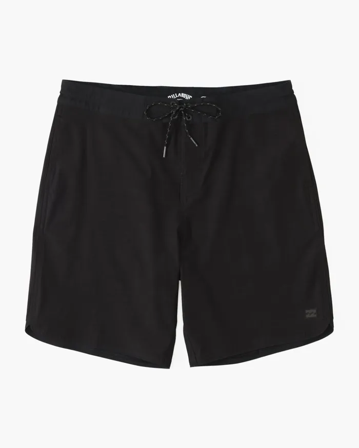 Billabong 73 Lo Tide 17quot Boardshorts Stealth Men Solid Boardshorts