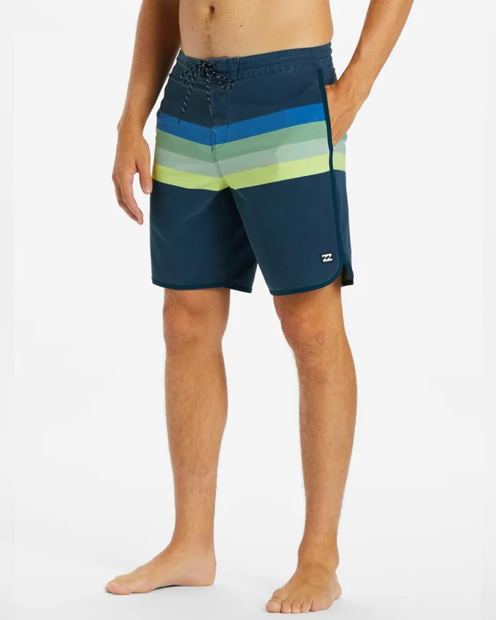 Billabong 73 Spinner Lo Tide Boardshorts 19quot Blue Men Side Pockets Billabong 73 Spinner Lo Tide Boardshorts 19quot Blue Men Side Pockets
