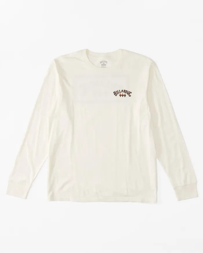 Billabong ADiv Arch Long Sleeve TShirt Off White Men TShirts Billabong ADiv Arch Long Sleeve TShirt Off White Men TShirts