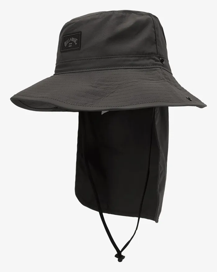 Billabong ADiv Big John Safari Hat Black Men Hats
