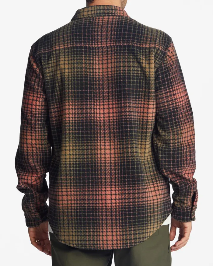 Billabong ADiv Furnace Flannel Shirt Coral Men Shirts Billabong ADiv Furnace Flannel Shirt Coral Men Shirts
