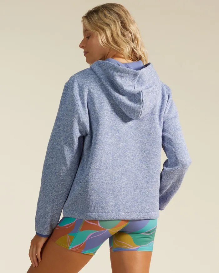 Billabong ADiv Highway HalfZip Hoodie Blue Mountain Women Hoodies and Fleece Billabong ADiv Highway HalfZip Hoodie Blue Mountain Women Hoodies and Fleece