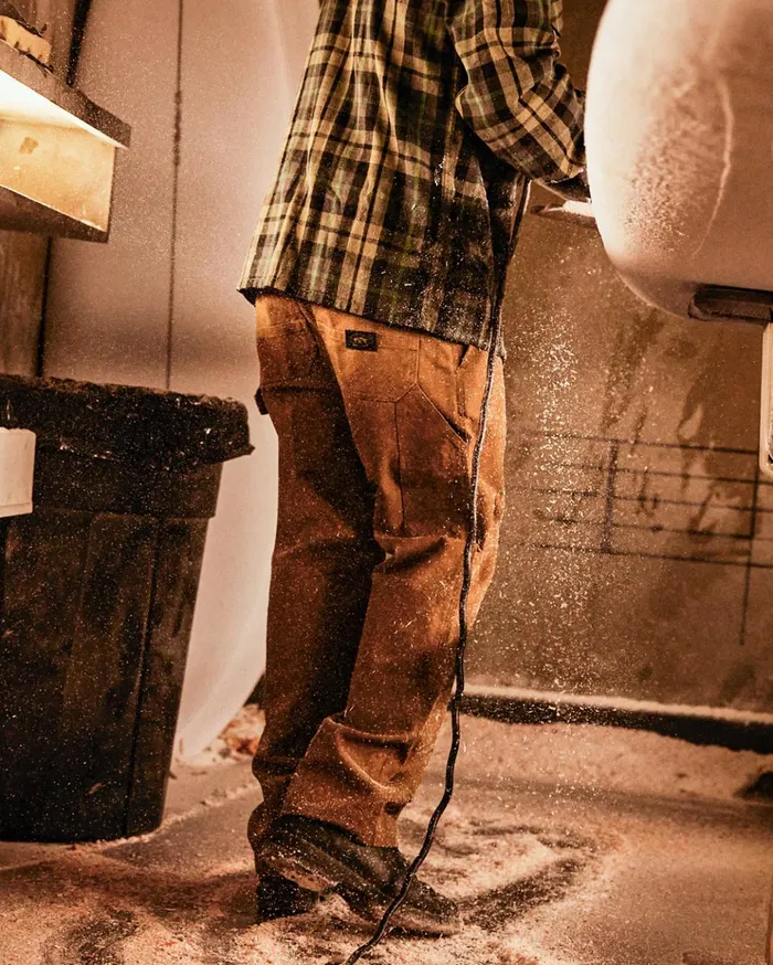 Billabong ADiv Kodiak Organic Workwear Pants Almond Men Jeans and Pants
