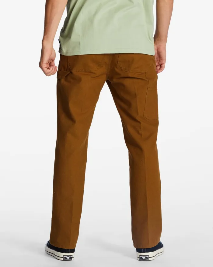 Billabong ADiv Kodiak Organic Workwear Pants Almond Men Jeans and Pants Billabong ADiv Kodiak Organic Workwear Pants Almond Men Jeans and Pants