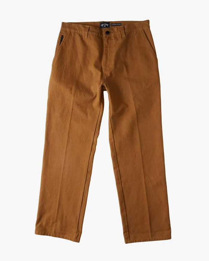 Billabong ADiv Kodiak Organic Workwear Pants Almond Men Jeans and Pants Billabong ADiv Kodiak Organic Workwear Pants Almond Men Jeans and Pants