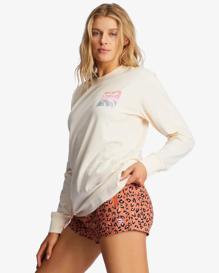 Billabong ADiv Long Sleeve TShirt White Cap 1 Women Graphic Tees and Tanks Billabong ADiv Long Sleeve TShirt White Cap 1 Women Graphic Tees and Tanks