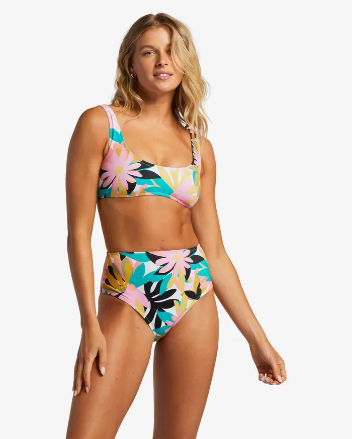 Billabong ADiv Medium Bikini Bottoms Black Multi 3 Women Bikinis Billabong ADiv Medium Bikini Bottoms Black Multi 3 Women Bikinis