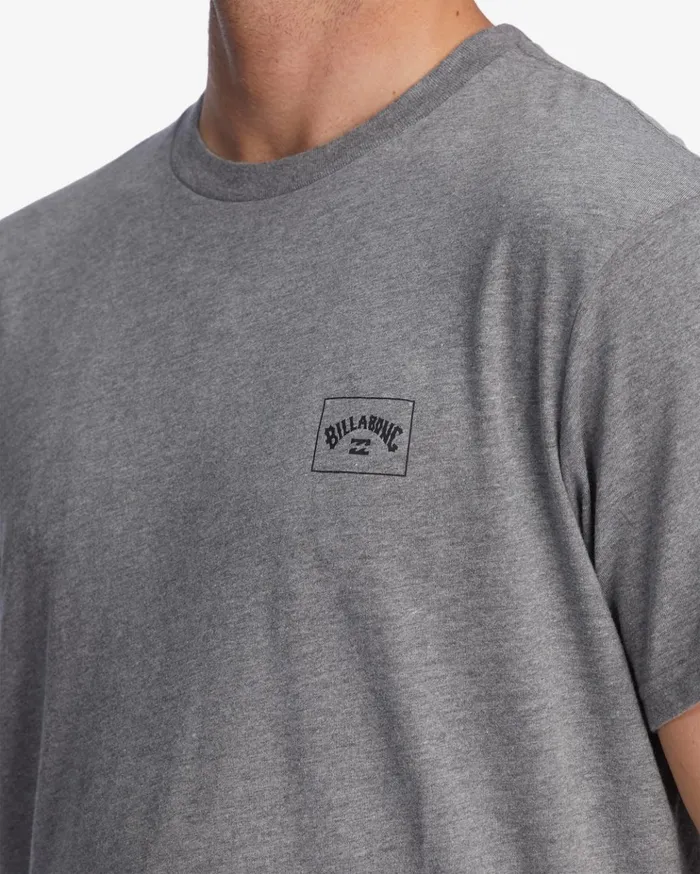 Billabong ADiv Performance Arch UV Short Sleeve TShirt Dark Grey Heather Men TShirts Billabong ADiv Performance Arch UV Short Sleeve TShirt Dark Grey Heather Men TShirts