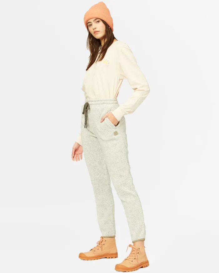 Billabong ADiv Roam Free Jogger Sweatpants Grey Heather Women Pants Billabong ADiv Roam Free Jogger Sweatpants Grey Heather Women Pants