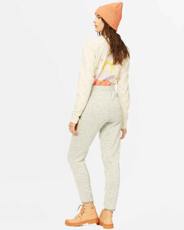 Billabong ADiv Roam Free Jogger Sweatpants Grey Heather Women Pants Billabong ADiv Roam Free Jogger Sweatpants Grey Heather Women Pants