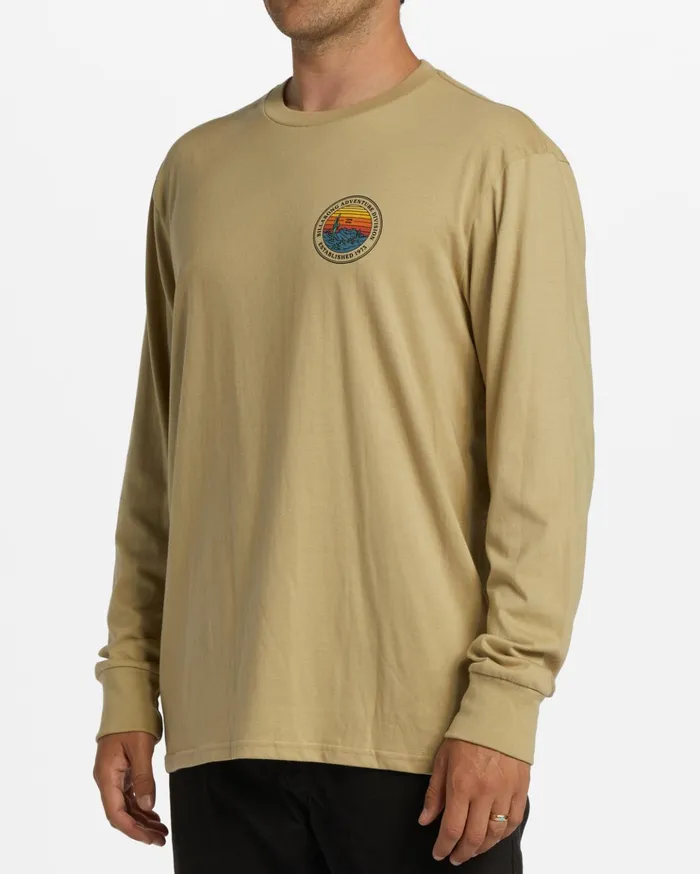 Billabong ADiv Rockies Long Sleeve TShirt Sand Dune Men TShirts Billabong ADiv Rockies Long Sleeve TShirt Sand Dune Men TShirts