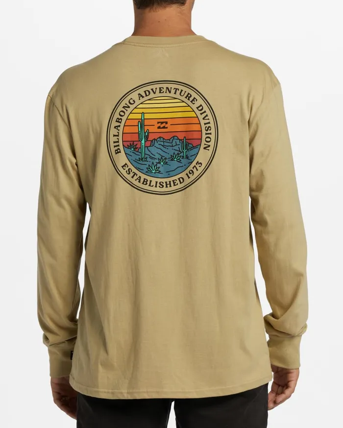 Billabong ADiv Rockies Long Sleeve TShirt Sand Dune Men TShirts Billabong ADiv Rockies Long Sleeve TShirt Sand Dune Men TShirts