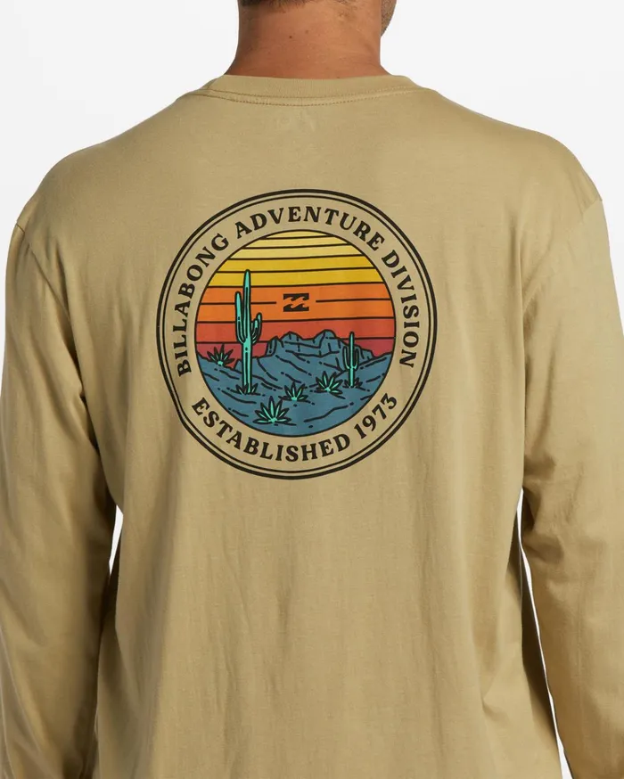 Billabong ADiv Rockies Long Sleeve TShirt Sand Dune Men TShirts Billabong ADiv Rockies Long Sleeve TShirt Sand Dune Men TShirts